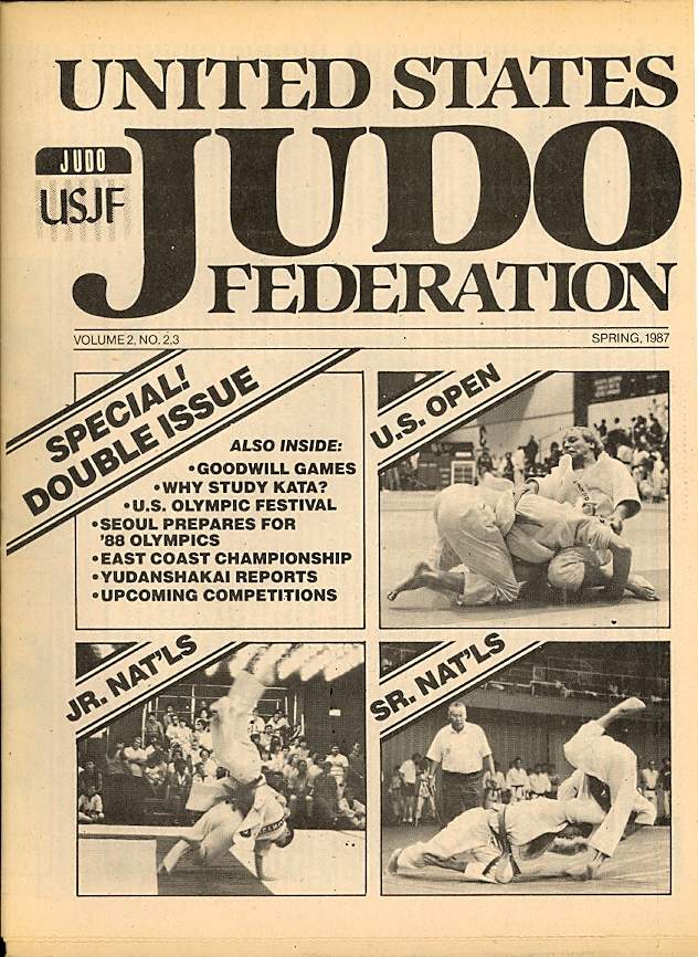 Spring 1987 United States Judo Federation Newspaper